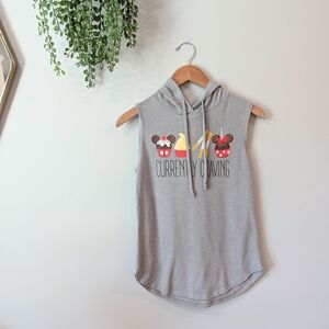Disney Parks Food And Wine Hooded Tank Top Size Small